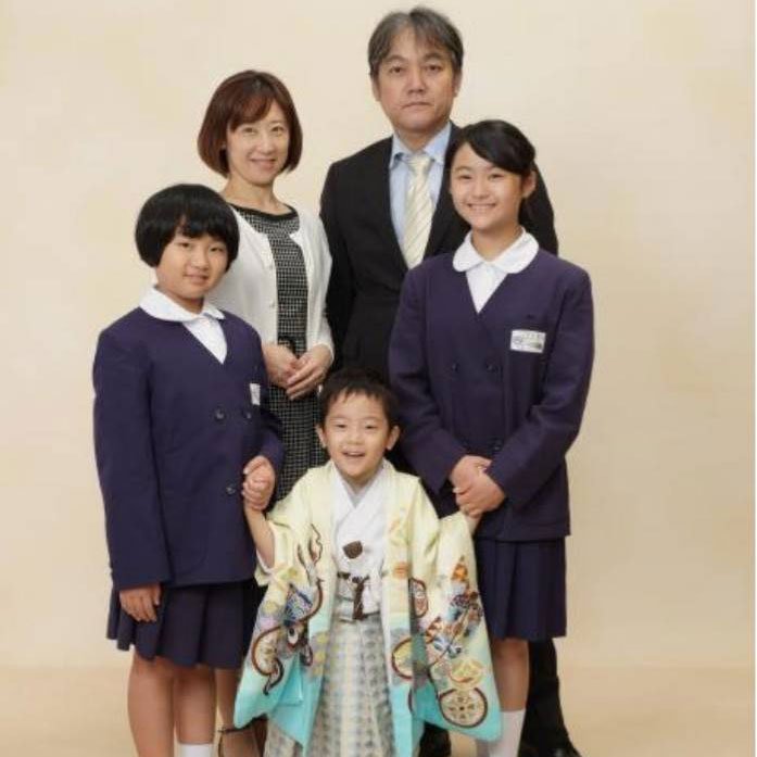 息子の七五三にて