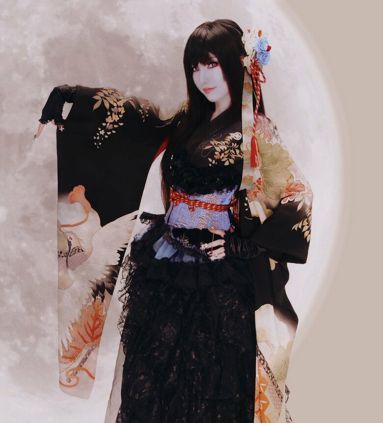 V系バンド「M.Fille 歌姫 黒兎様」として活動していた頃