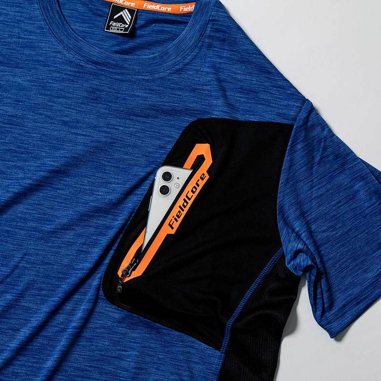 ワークマン クライミング半袖シャツ 胸ポケット