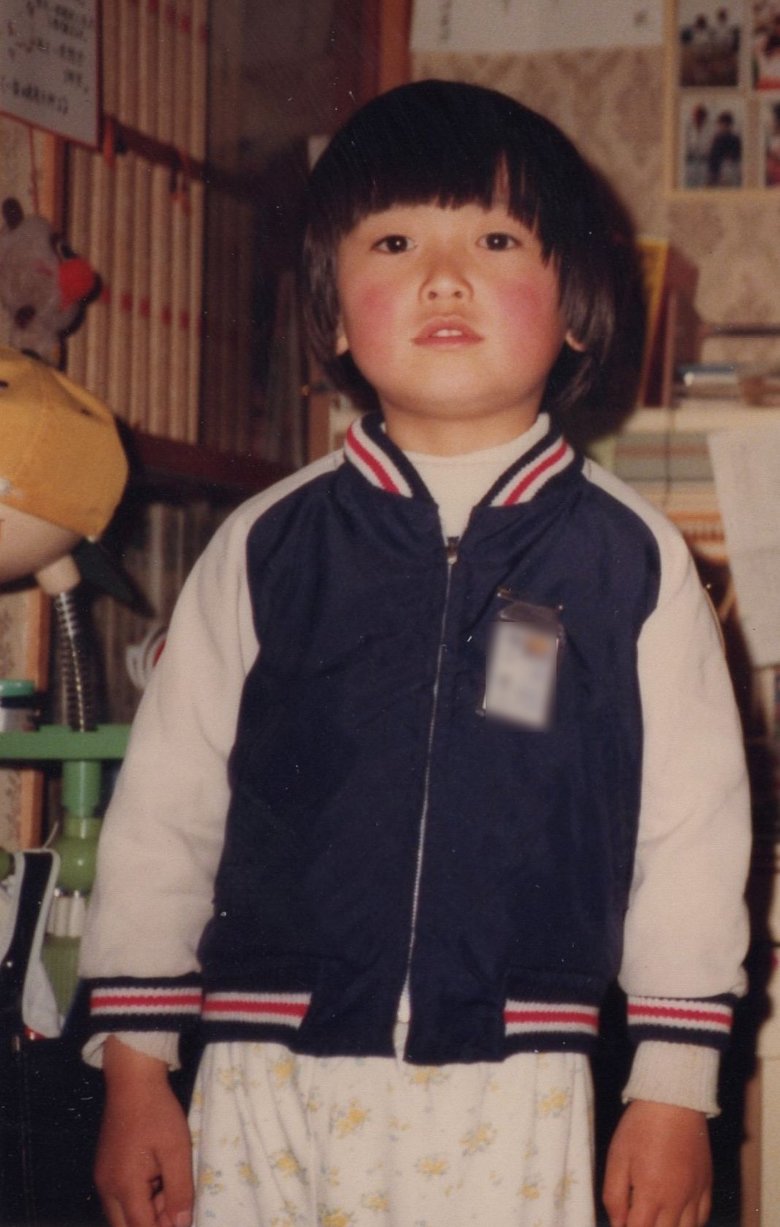 可愛いすぎる小学生のころの純さん