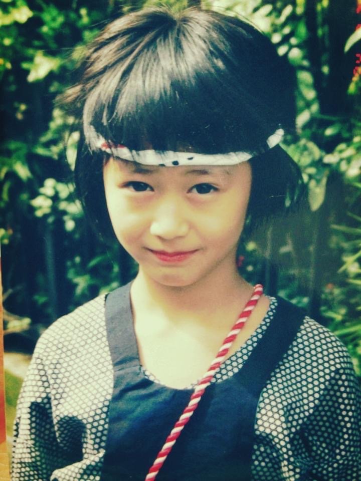 現在の面影が残る小さい頃の神山さん