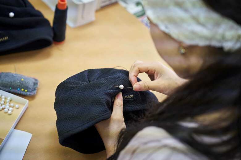 一つひとつ丁寧に手作りしている