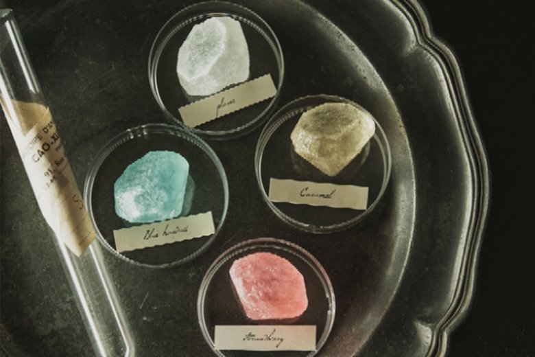 ワークショップでは宝石のお菓子作りも！