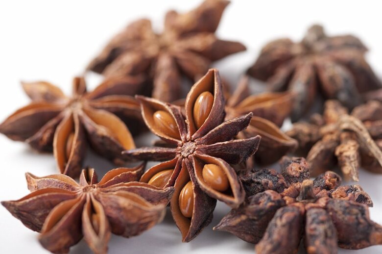 八角は甘くスパイシーでエキゾチックな香りが楽しめるのが特徴。料理の香りづけにもなる