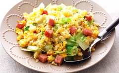 マヨチャーハンレシピ「パラッとした中華料理店のでき！」