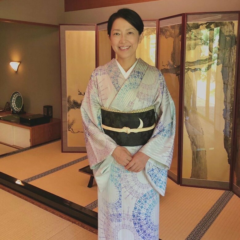 着物姿もしっくり来る羽田さん