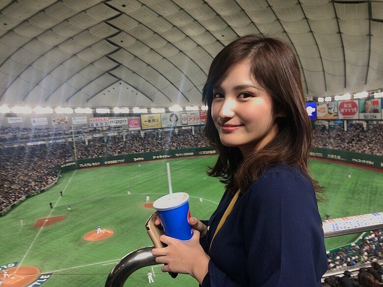 アナウンサー時代、1年目の初々しい池谷さん