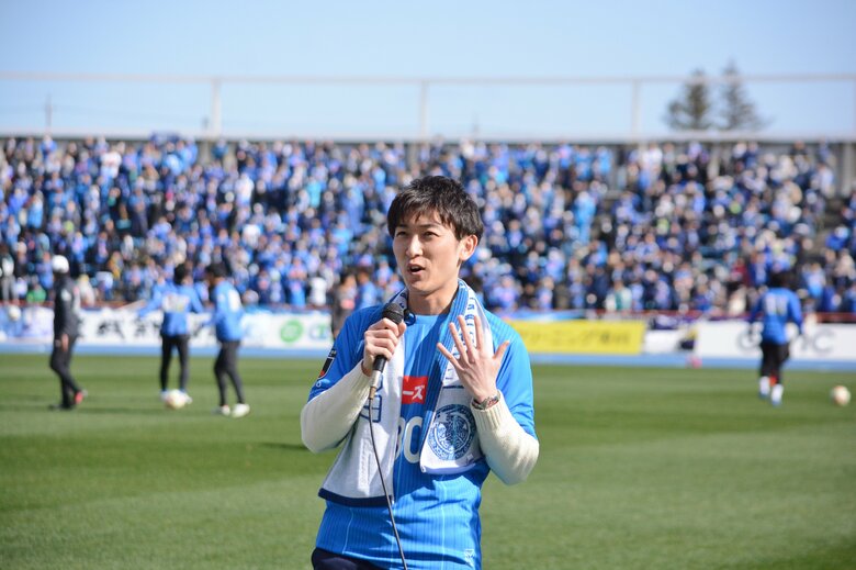 水戸ホーリーホックの「オフィシャルウェザーサポーター」としても活動中