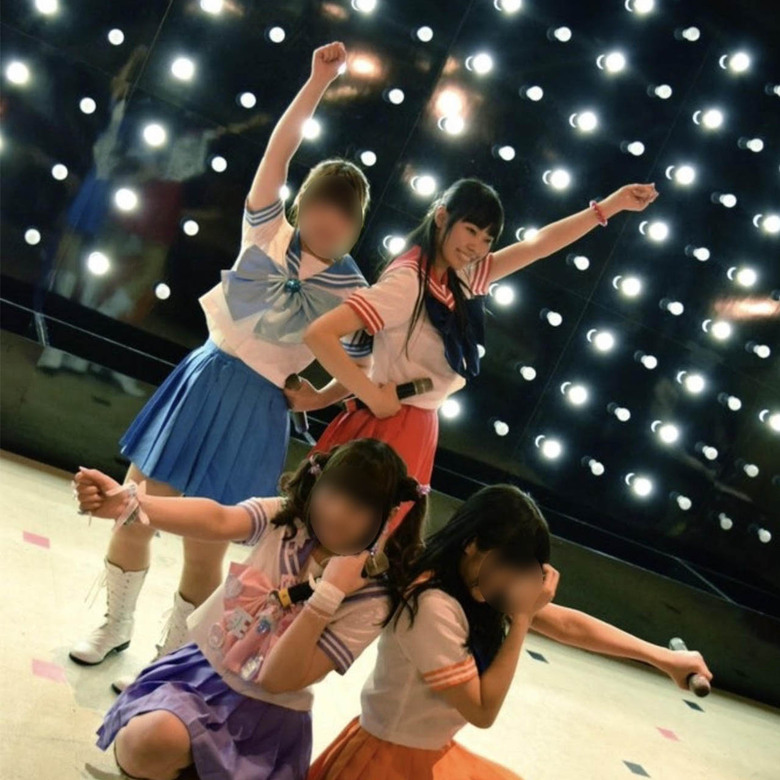 モデルを目指し地下アイドルとして頑張っていた大学2年生の当時