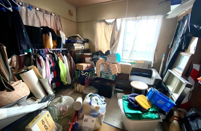 父が物置にしていた部屋の様子