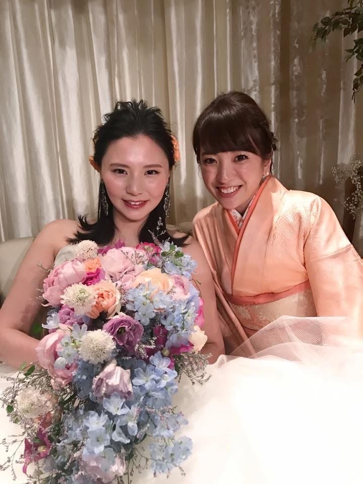 山下弘子さんの結婚式で