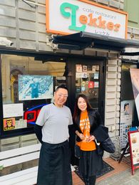 2023年10月、連携している「ドコデモこども食堂」のカフェレストランに訪問したとき、オーナーと一緒に