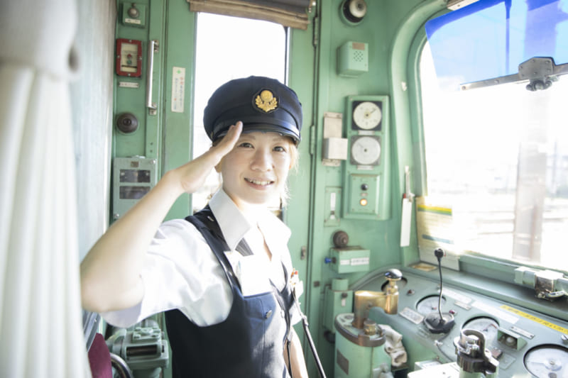 1か月に数度、運転士をすることもある銚子電鉄の袖山里穂さん