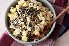 さつまいものマヨサラダレシピ「隠し味の塩昆布がいい！」