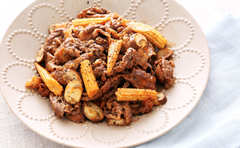 牛肉のオーロラソース炒めのレシピ「無限に食べられる！」