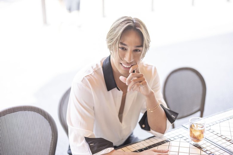 兄弟の３者面談にも行ってましたと語る當間ローズさん。