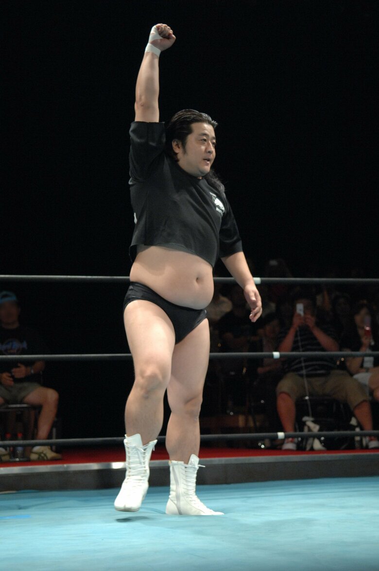 突き出たお腹がトレードマーク