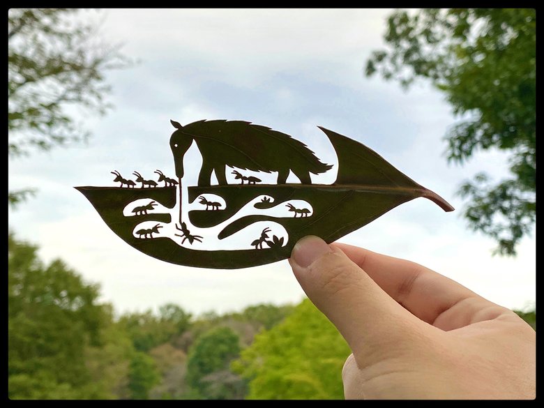 「オオアリクイの食べ歩き」／『いつでも君のそばにいる』（講談社）