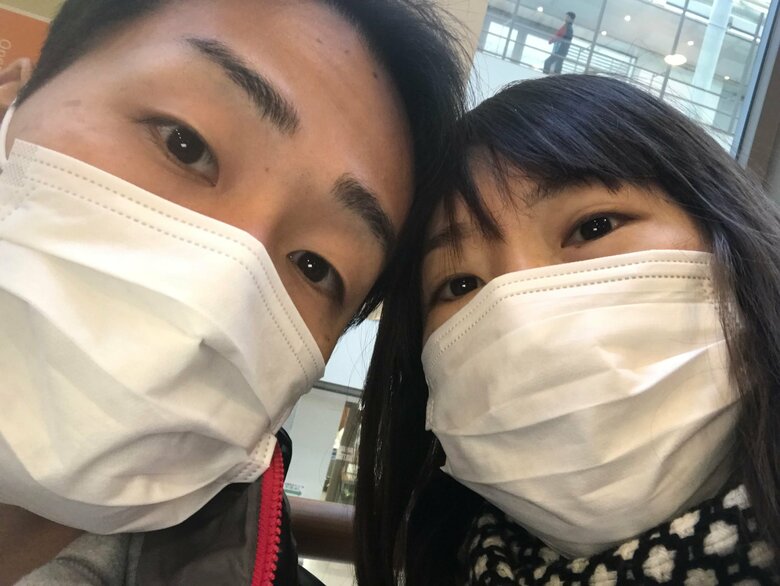 腎移植前のドナー検査に同行。移植する３か月前