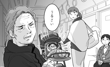 子どもが電車内でギャン泣き「うるさい」と言う高齢者に鉄槌を食らわす女性