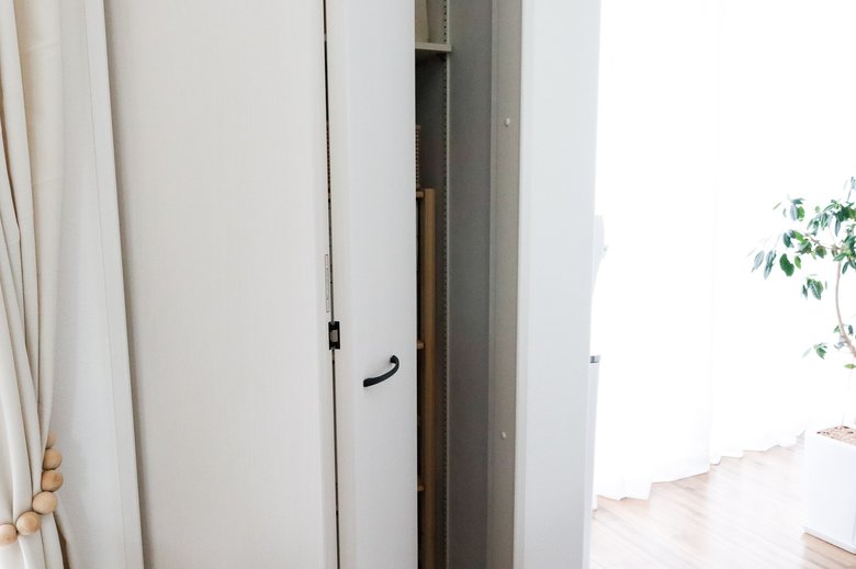 扉つきクローゼットのイメージ