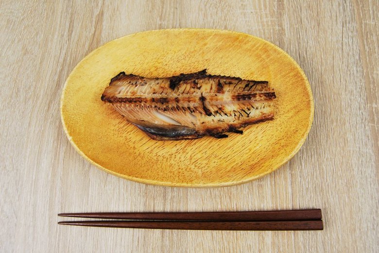 セブンイレブンのおすすめおかず「ほっけの塩焼き」の実物画像