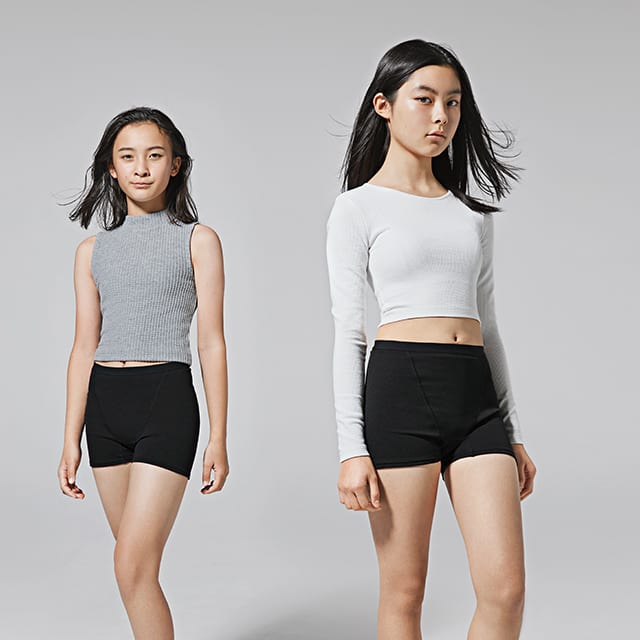 ファッション性の高さにも定評がある「ベア」のジュニア用吸水ショーツ