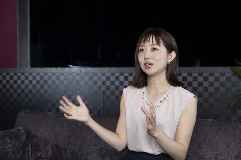 理想の保育園について熱く話す豊崎さん