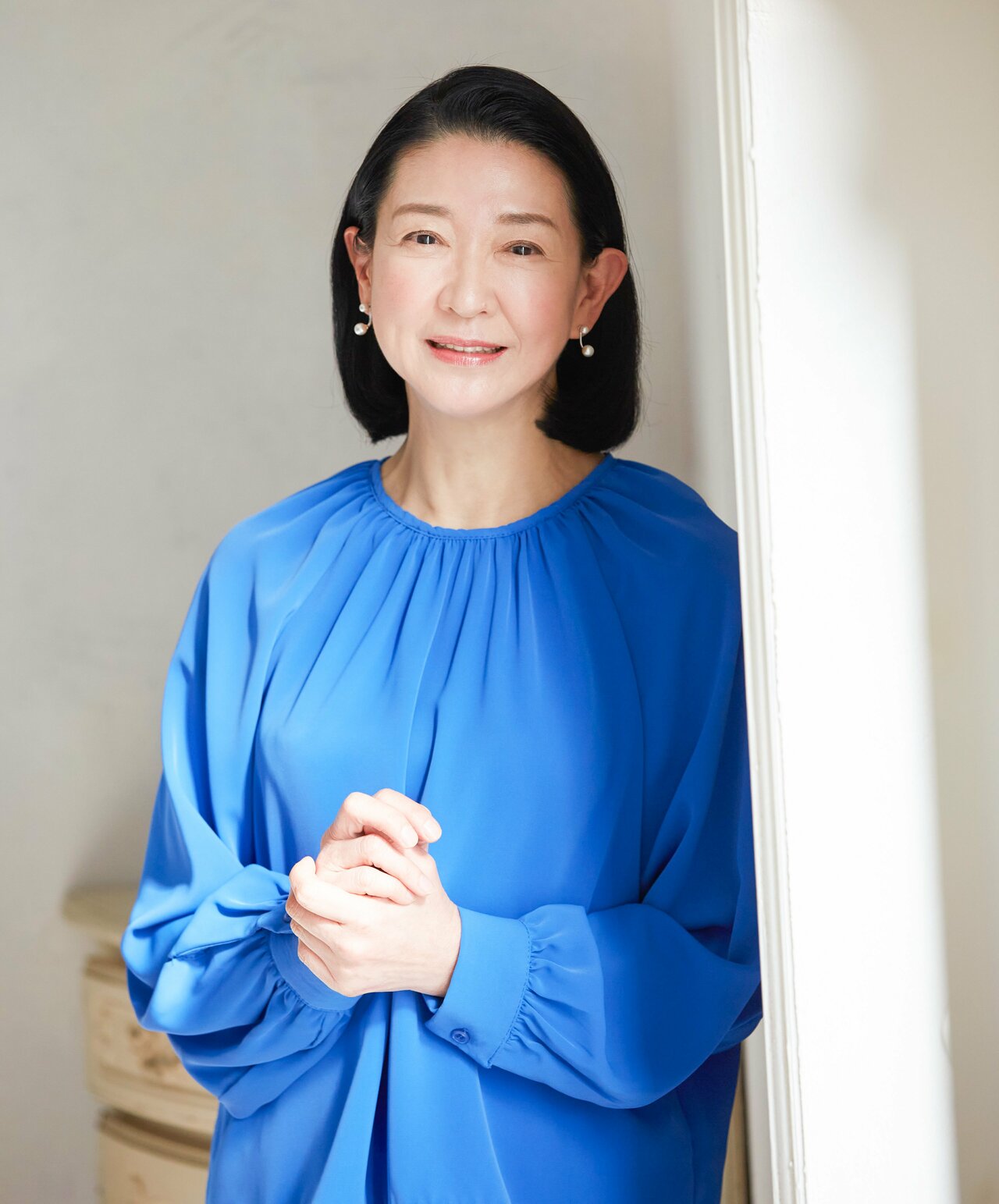 インタビューに答えてくれた紺野美沙子さん