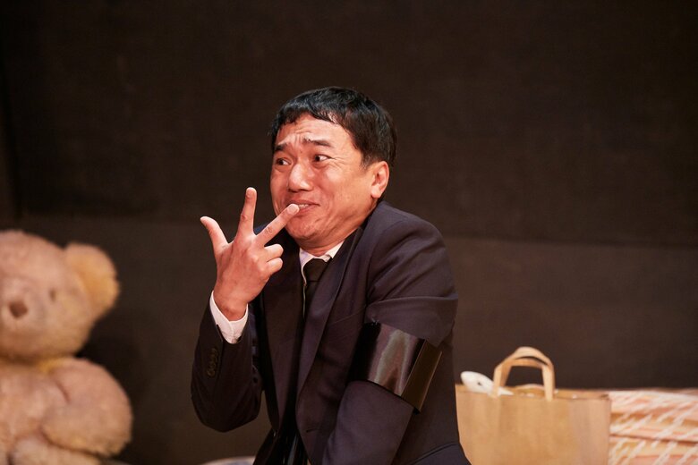 コミカルな演技をはじめ幅広い役柄を演じる清水さん