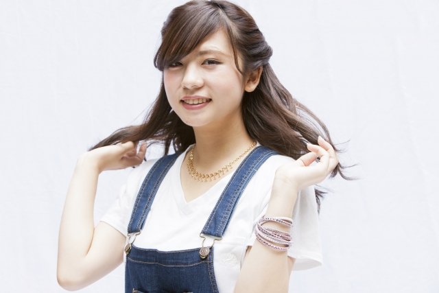 かわいいヘアスタイルの画像