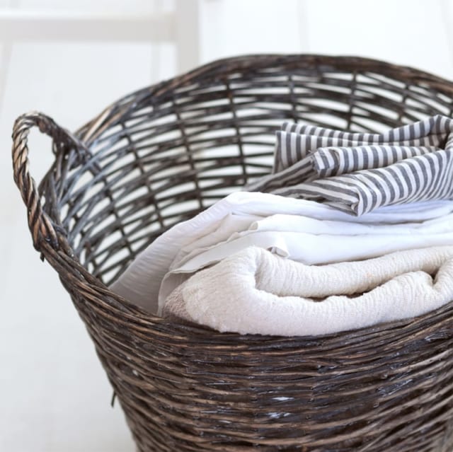 ダークブラウン バスケット