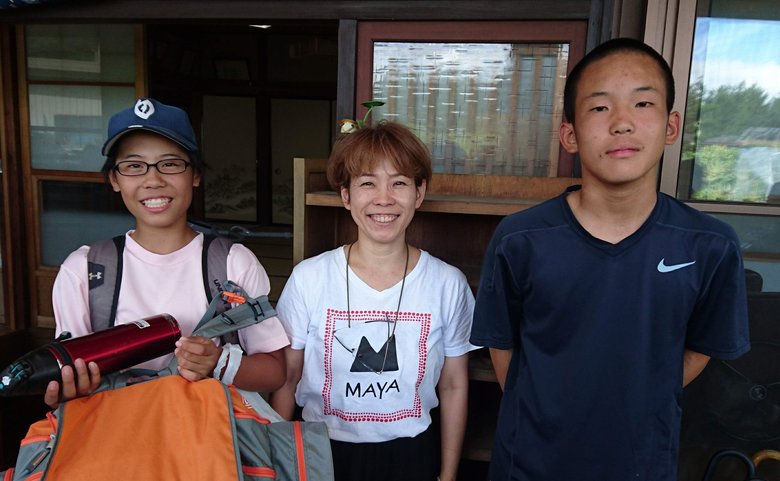 化け子、長男、長女