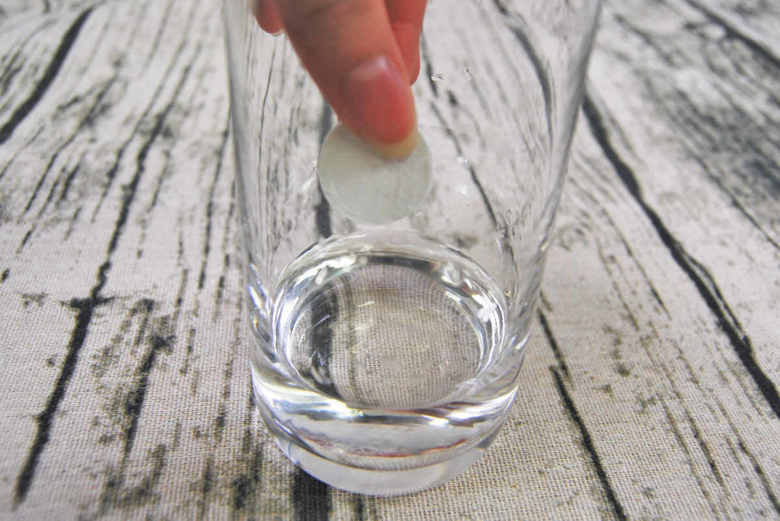 ダイソーのおすすめ商品「圧縮フェイスマスク 35枚」の使用画像2