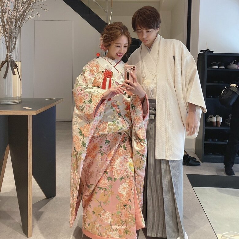 和装でのフォトウェディング