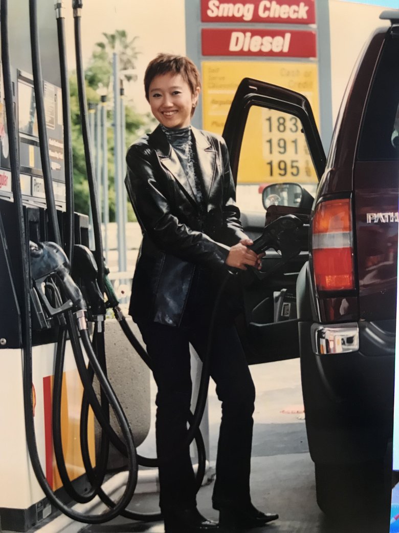 単身アメリカへ行ったときの貴重なショット