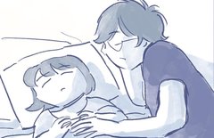 「わたしがねるまでみててね」眠気と戦いながら見守った先にある幸せ