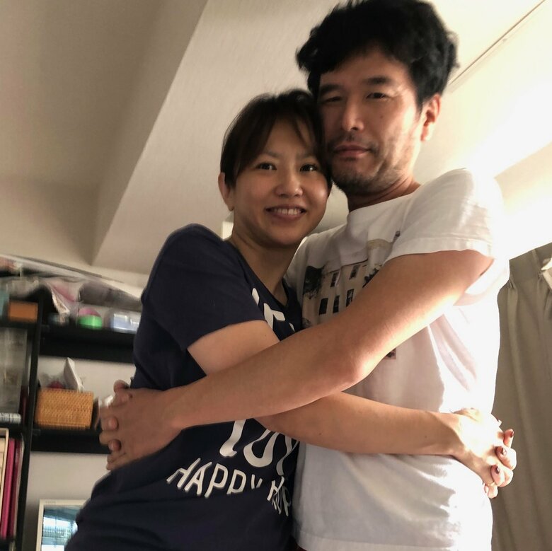 結婚10年の今も夫婦仲睦まじい