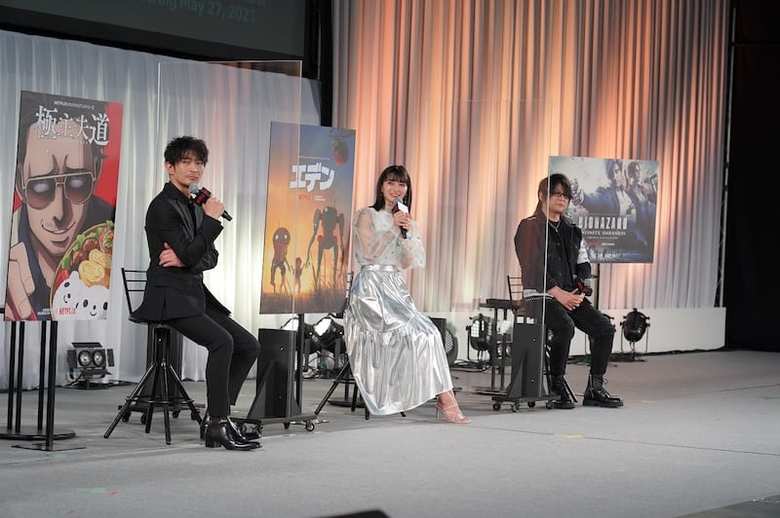 トークイベントに登壇した（左から）津田さん、高野さん、森川さん