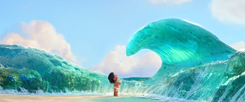 ディズニープリンセスのファッションとヘアスタイル(モアナ)2