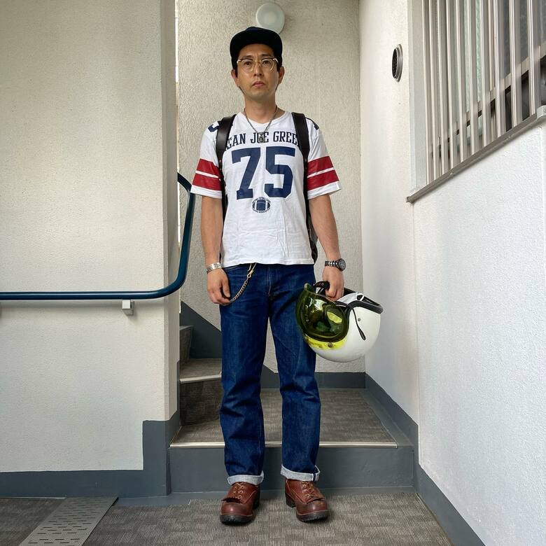 趣味のアメカジコーデ