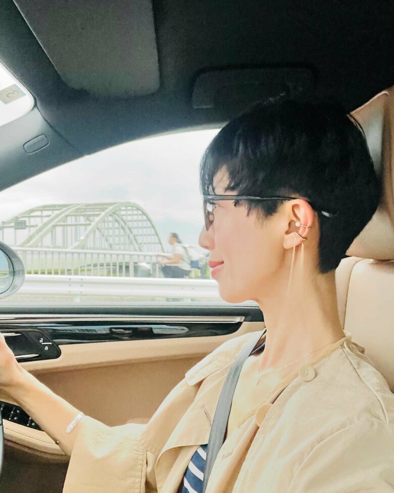 交通ルールが身を守ることを痛感しているだけに「ハンドルを握るときは超安全運転です」
