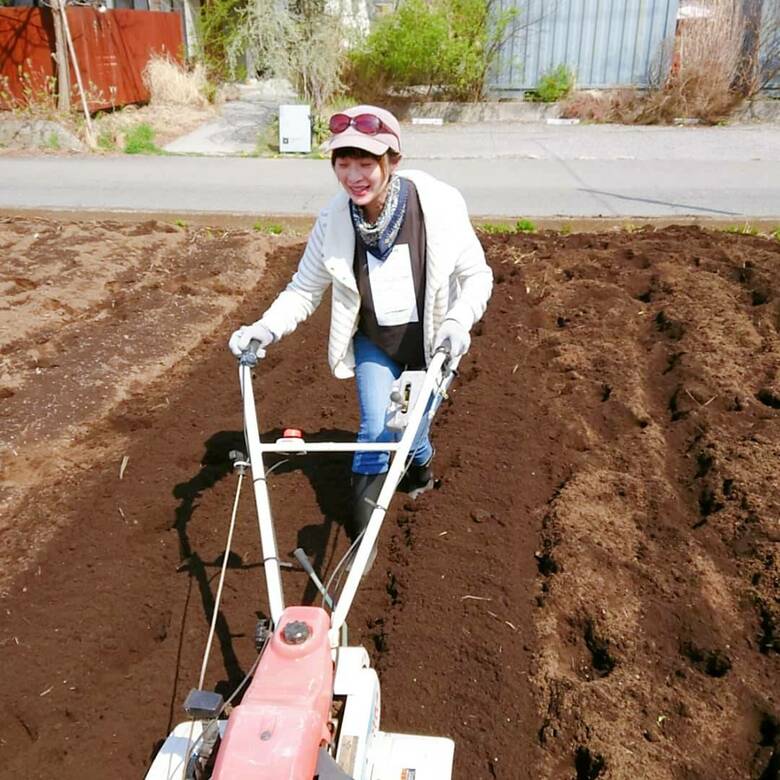 山梨での生活では農作業も