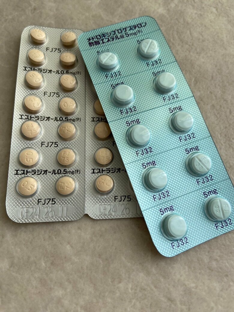 更年期障害に悩みホルモン剤治療を行った