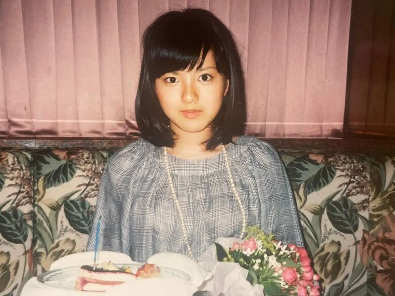 高校1年生のときの浜口さん。オーディションの履歴書に使った写真