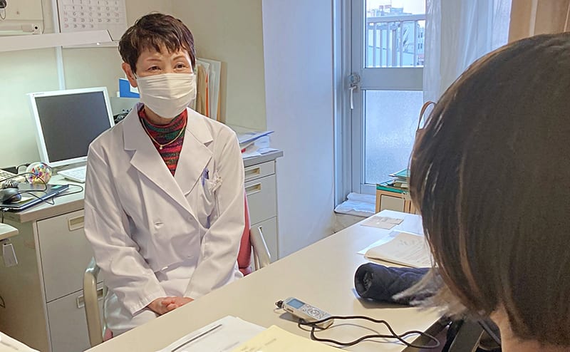 頭痛のタイプによる対処法を取材で伺う