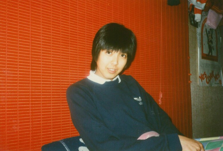 美少女！リラックスした表情を見せる高校時代の大林さん