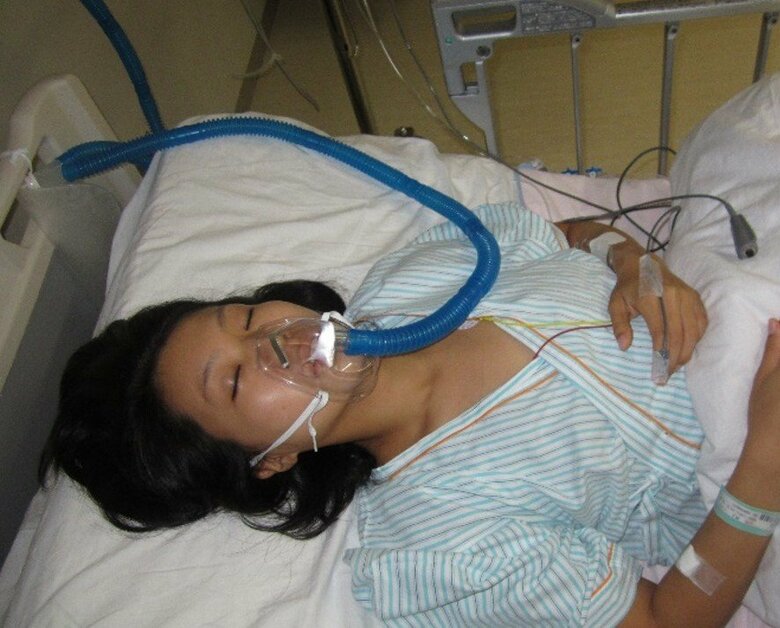 「血小板減少症」と診断され、入院していたころ