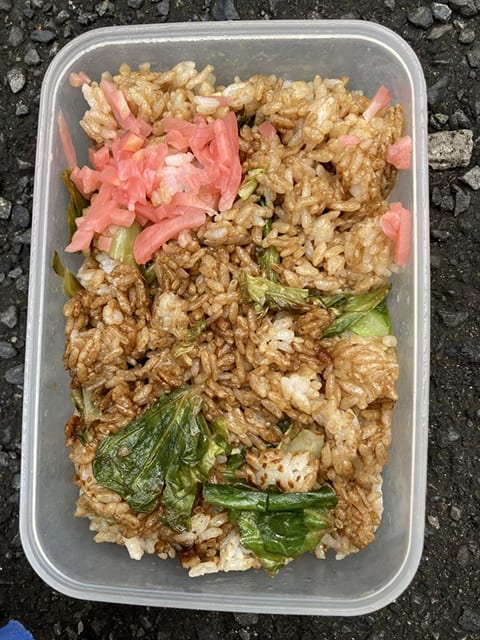 家に余ったもので作られる滝沢さんのお弁当