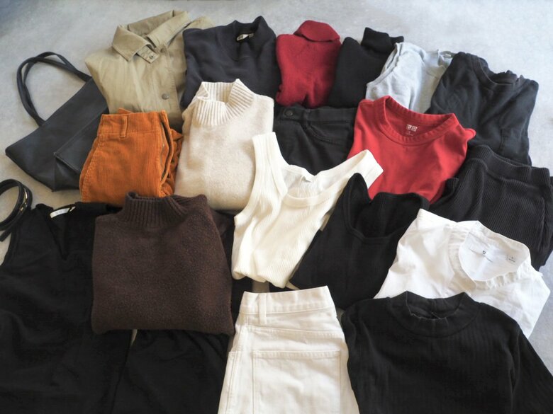 自宅にあるユニクロ服「ミニマリストなのでこれが洋服の9割です」